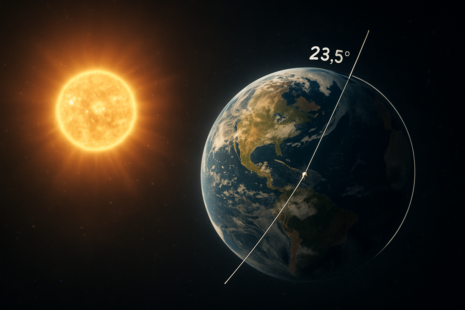 Почему существуют времена года — и при чём тут 23,5° — 2